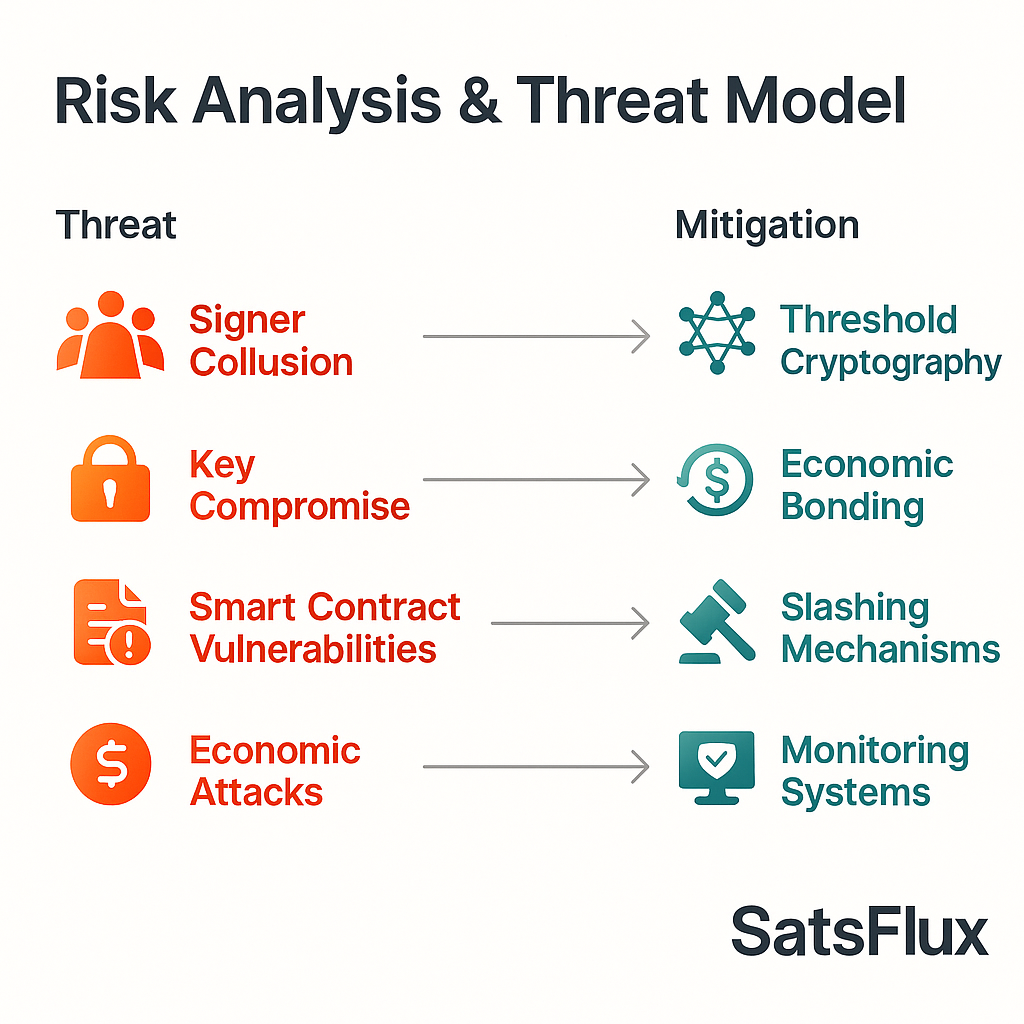 SatsFlux Risk & Threat Model